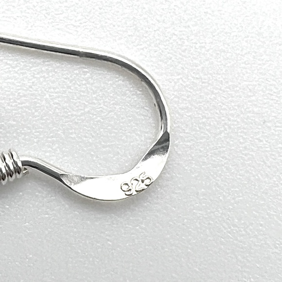 Sale $16 Firm! .925 Sterling Silver Ruler, Spool, Scissors and Thimble Earrings - Picture 10 of 11